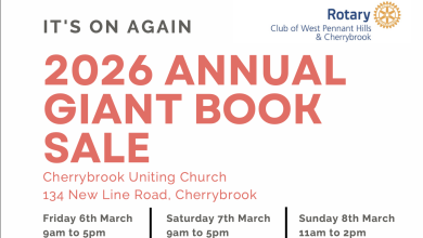 Rotary West Pennant Hills & Cherrybrook Giant Book Sale